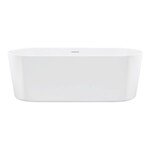 Riho Modesty vrijstaand bad | Mat wit | Zonder badvulcombinatie | Ja Riho Riho Modesty vrijstaand bad | Mat wit | Zonder badvulcombinatie | Ja