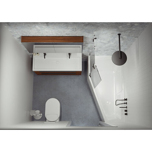 Riho Rethink Space S inbouw hoekbad | 160x75cm | rechts | Met badvulcombinatie Riho Riho Rethink Space S inbouw hoekbad | 160x75cm | rechts | Met badvulcombinatie