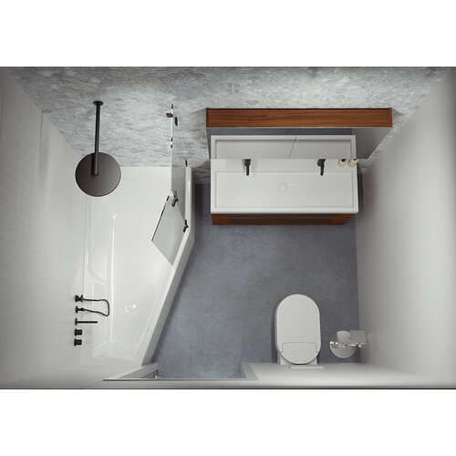 Riho Rethink Space S inbouw hoekbad | 160x75cm | links | Zonder badvulcombinatie Riho Riho Rethink Space S inbouw hoekbad | 160x75cm | links | Zonder badvulcombinatie