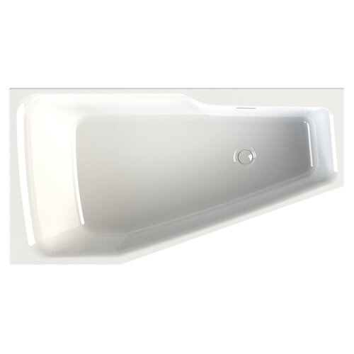 Riho Rethink Space M inbouw hoekbad | 170x90cm | rechts | Zonder badvulcombinatie Riho Riho Rethink Space M inbouw hoekbad | 170x90cm | rechts | Zonder badvulcombinatie