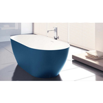 Riho Bilbao vrijstaand bad 170x80cm Solid Surface | Mat wit Riho Riho Bilbao vrijstaand bad 170x80cm Solid Surface | Mat wit