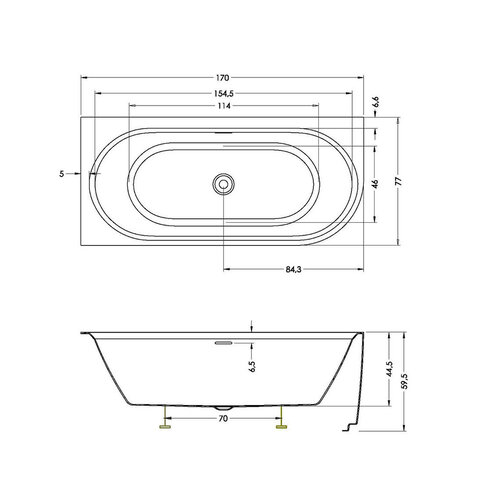 Riho Desire Corner halfvrijstaand bad | 170x77cm | Links | Mat Wit | Met badvulcombinatie | Ja | Nee Riho Riho Desire Corner halfvrijstaand bad | 170x77cm | Links | Mat Wit | Met badvulcombinatie | Ja | Nee