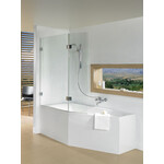 Riho Scandic NXT X500 badwand voor Geta 160 bad 111,5cm | Links | Chroom Riho Riho Scandic NXT X500 badwand voor Geta 160 bad 111,5cm | Links | Chroom