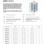 Riho Grid GB203 douchecabine 3-delig zij-instap | 110x80cm Riho Riho Grid GB203 douchecabine 3-delig zij-instap | 110x80cm