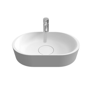 Riho Riho Valor opzetwastafel 48x32 solid surface mat wit Riho Valor opzetwastafel 48x32 solid surface mat wit