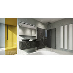 Riho Livit opzetwastafel ovaal 52x40cm keramiek marmerlook | Zwart | Ovaal Riho Riho Livit opzetwastafel ovaal 52x40cm keramiek marmerlook | Zwart | Ovaal