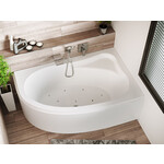 Riho Lyra inbouw hoekbad | 153,5x100,5cm | links Riho Riho Lyra inbouw hoekbad | 153,5x100,5cm | links