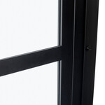 Riho Grid GB501 badwand draaibaar 80 x 150 cm met mat zwart profiel | rechts Riho Riho Grid GB501 badwand draaibaar 80 x 150 cm met mat zwart profiel | rechts