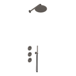 JEE-O JEE-O Slimline Douchecombinatie 02 800-6439 | Dark Steel | Nee JEE-O Slimline Douchecombinatie 02 800-6439 | Dark Steel | Nee