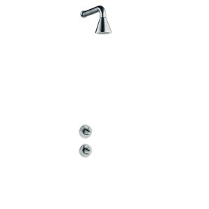 JEE-O JEE-O Cone Douche Combinatie 01 - 900-6410 | Geborsteld RVS | Wandarm | Nee JEE-O Cone Douche Combinatie 01 - 900-6410 | Geborsteld RVS | Wandarm | Nee