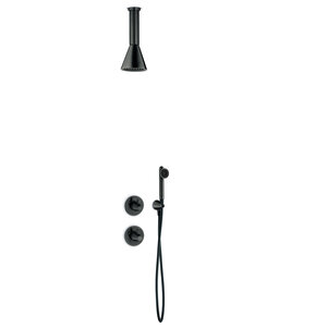 JEE-O JEE-O Cone Douche Combinatie 04 - 900-6446 | Gun Metal | Plafondbuis | Ja JEE-O Cone Douche Combinatie 04 - 900-6446 | Gun Metal | Plafondbuis | Ja