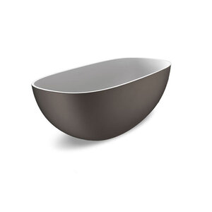 JEE-O JEE-O Slimline Amsterdam Vrijstaand Bad SBM060-Dark Steel | Dark Steel JEE-O Slimline Amsterdam Vrijstaand Bad SBM060-Dark Steel | Dark Steel