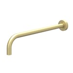 IVY wandarm 40cm 1/2" - Geborsteld Mat Goud PVD IVY IVY wandarm 40cm 1/2" - Geborsteld Mat Goud PVD