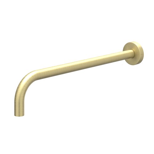 IVY wandarm 40cm 1/2" - Geborsteld Mat Goud PVD IVY IVY wandarm 40cm 1/2" - Geborsteld Mat Goud PVD