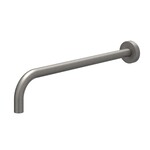 IVY wandarm 40cm 1/2" - Geborsteld Metal Black PVD IVY IVY wandarm 40cm 1/2" - Geborsteld Metal Black PVD