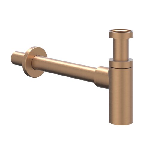 IVY design wastafelsifon - Geborsteld Mat Koper PVD IVY IVY design wastafelsifon - Geborsteld Mat Koper PVD