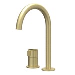 IVY Tribe wastafelkraan 2-gats RVS 316 - Geborsteld Mat Goud PVD IVY IVY Tribe wastafelkraan 2-gats RVS 316 - Geborsteld Mat Goud PVD