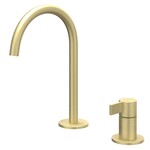 IVY IVY Pact wastafelkraan 2-gats - Geborsteld Mat Goud PVD