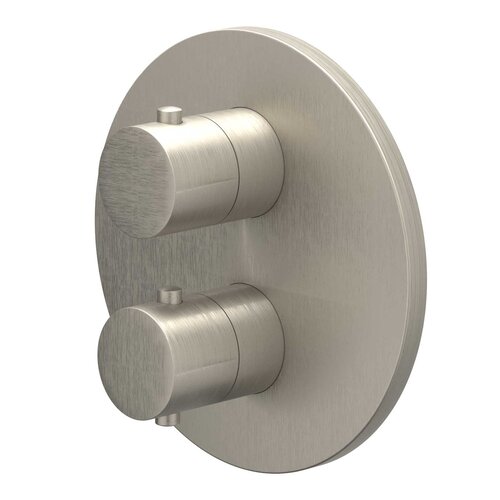 IVY Bond afbouwdeel inbouwthermostaat 1 stopkraan - Geborsteld Nikkel PVD IVY IVY Bond afbouwdeel inbouwthermostaat 1 stopkraan - Geborsteld Nikkel PVD