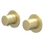 IVY Bond afbouwdeel inbouwthermostaat met 2-weg stop-omstel symmetry - Geborsteld Mat Goud PVD IVY IVY Bond afbouwdeel inbouwthermostaat met 2-weg stop-omstel symmetry - Geborsteld Mat Goud PVD