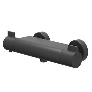 IVY IVY Pact opbouw douchethermostaat - Mat Zwart PVD IVY Pact opbouw douchethermostaat - Mat Zwart PVD