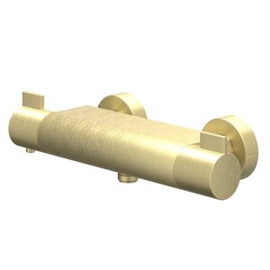 IVY IVY Pact opbouw douchethermostaat - Geborsteld Mat Goud PVD IVY Pact opbouw douchethermostaat - Geborsteld Mat Goud PVD