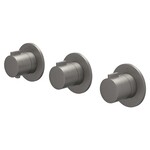 IVY Pact afbouwdeel inbouwthermostaat 2 stopkranen symmetry - Geborsteld Metal Black PVD IVY IVY Pact afbouwdeel inbouwthermostaat 2 stopkranen symmetry - Geborsteld Metal Black PVD