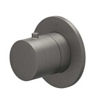 IVY Bond afbouwdeel flow-through stopkraan symmetry - Geborsteld Metal Black PVD IVY IVY Bond afbouwdeel flow-through stopkraan symmetry - Geborsteld Metal Black PVD