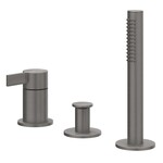 IVY Pact badrandcombinatie | 3 gats | Geborsteld Metal Black PVD IVY IVY Pact badrandcombinatie | 3 gats | Geborsteld Metal Black PVD