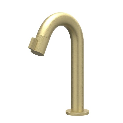 IVY Tribe fonteinkraan gebogen RVS 316 - Geborsteld Mat Goud PVD IVY IVY Tribe fonteinkraan gebogen RVS 316 - Geborsteld Mat Goud PVD