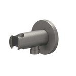 IVY wandsteun met geïntegreerde wateruitlaat 1/2" - Geborsteld Metal Black PVD IVY IVY wandsteun met geïntegreerde wateruitlaat 1/2" - Geborsteld Metal Black PVD