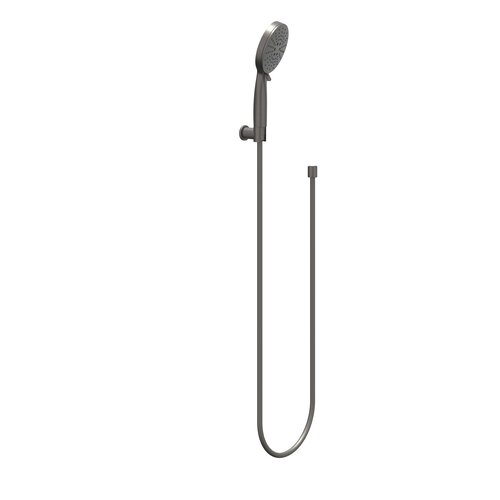 IVY handdoucheset slang 150cm | Geborsteld Metal Black PVD | 3 stand handdouche | Wandhouder IVY IVY handdoucheset slang 150cm | Geborsteld Metal Black PVD | 3 stand handdouche | Wandhouder