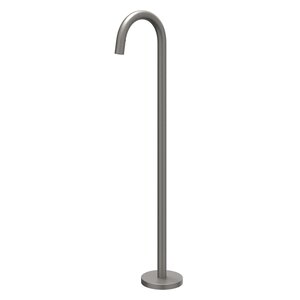 IVY IVY vrijstaande baduitloop - Geborsteld Metal Black PVD IVY vrijstaande baduitloop - Geborsteld Metal Black PVD