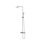 IVY Bond opbouw regendoucheset | Chroom | 25cm | 0,2 cm | satin spray handdouche IVY IVY Bond opbouw regendoucheset | Chroom | 25cm | 0,2 cm | satin spray handdouche