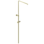 IVY Bond opbouw regendoucheset | Geborsteld Mat Goud pvd | 25cm | 0,2 cm | 3-standen handdouche IVY IVY Bond opbouw regendoucheset | Geborsteld Mat Goud pvd | 25cm | 0,2 cm | 3-standen handdouche