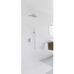 IVY Bond inbouw regendoucheset 2-weg | Chroom | 25cm | 0,2cm | 15cm plafondbuis | 3-Standen handdouche | Ja IVY IVY Bond inbouw regendoucheset 2-weg | Chroom | 25cm | 0,2cm | 15cm plafondbuis | 3-Standen handdouche | Ja