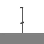 IVY IVY Bond inbouw regendoucheset symmetry 2 weg  |  Zwart Chroom pvd |  25cm  |  0,2 cm  |  30cm Plafondbuis  |  Satin spray handdouche  |  Ja