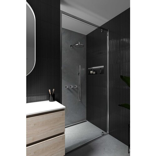 IVY Bond inbouw regendoucheset symmetry 2 stopkranen | Chroom | 20cm | 0,8 cm | 30cm plafondbuis | satin spray handdouche | wandhouder IVY IVY Bond inbouw regendoucheset symmetry 2 stopkranen | Chroom | 20cm | 0,8 cm | 30cm plafondbuis | satin spray handdouche | wandhouder