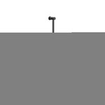 IVY Bond inbouw regendoucheset symmetry 2 stopkranen | Zwart Chroom pvd | 25cm | 0,8 cm | 40cm wandarm | staafhanddouche | glijstang IVY IVY Bond inbouw regendoucheset symmetry 2 stopkranen | Zwart Chroom pvd | 25cm | 0,8 cm | 40cm wandarm | staafhanddouche | glijstang