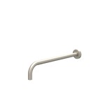 IVY IVY Pact inbouw regendoucheset 2-weg - 40cm wandarm - 25cm slim hoofddouche rond - wandhouder - 3-standen handdouche - Geborsteld Nikkel pvd