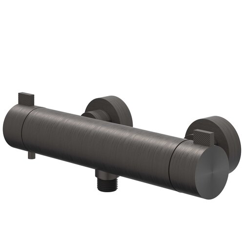 IVY Tribe glijstangset RVS 316 - Geborsteld carbon Black PVD IVY IVY Tribe glijstangset RVS 316 - Geborsteld carbon Black PVD