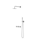 IVY Concord inbouw regendoucheset symmetry 2-weg | Chroom | 25cm | 0,2cm | Satin Spray Handdouche | Wandarm | Ja IVY IVY Concord inbouw regendoucheset symmetry 2-weg | Chroom | 25cm | 0,2cm | Satin Spray Handdouche | Wandarm | Ja