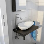 Clou First fonteinkom | Mat wit Clou Clou First fonteinkom | Mat wit