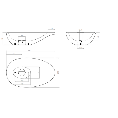 Clou First fonteinkom | Mat wit Clou Clou First fonteinkom | Mat wit
