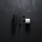 Clou Flat toilet accessoires set | Mat zwart Clou Clou Flat toilet accessoires set | Mat zwart