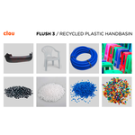 Clou Flush 3 fontein | Heelal zwart Clou Clou Flush 3 fontein | Heelal zwart