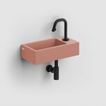 Clou Flush 3 fontein | Mat roze | Ja | Rechts Clou Clou Flush 3 fontein | Mat roze | Ja | Rechts