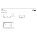Clou Flush 3 fontein | Mat roze | Ja | Rechts Clou Clou Flush 3 fontein | Mat roze | Ja | Rechts