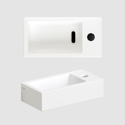 Clou Flush 3 fontein | Mat wit | Ja | Rechts Clou Clou Flush 3 fontein | Mat wit | Ja | Rechts