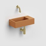 Clou Flush 3 fontein | Mat italiaans zand | Nee | Rechts Clou Clou Flush 3 fontein | Mat italiaans zand | Nee | Rechts